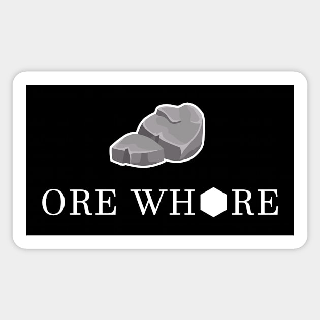 Ore Whore Sticker by outdoorlover